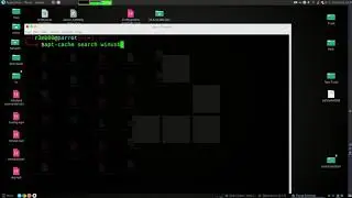 How to search in repositories with Terminal on Parrot Security Linux