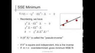 Linear regression (3): Normal equations