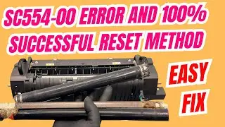 Fix SC554 Error on Ricoh MPC 4502 & MPC 5502 – Easy Reset Tutorial