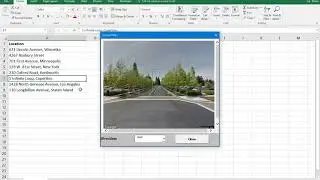UPDATED!  Google Maps API with Excel