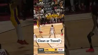 Was this move by Bronny James clean or a travel? NBA Summer League Basketball #nba #hoops #bronny