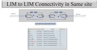 Physical Connectivity between Ciena LIM to LIM  in Same SIte  in Signal Flow of DWDM