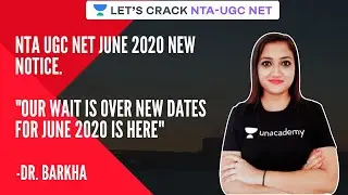 New Notification For NTA UGC NET Exam 2020. A Big announcement !!
