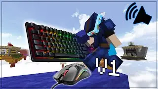 Keyboard and Mouse Sounds | w/Glorious Model O + Handcam | ASMR