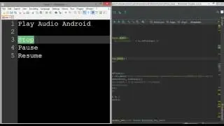 Play Audio + Android
