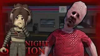 ~Полуночная заправка (ХОРРОР) Roblox Midnight Gas Station