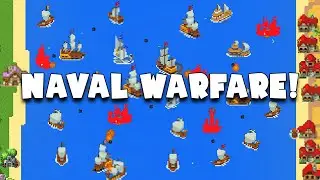 I Started A HUGE Naval War in Worldbox! (Mod)