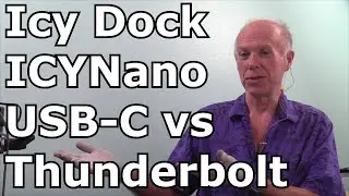 Icy Dock ICYNano MB861U31-1M2B M.2 NVMe Enclosure Tested 4 M.2 NVMe Drives USB-C vs Thunderbolt