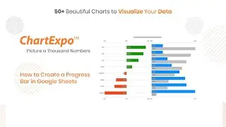 How to Create a Progress Bar in Google Sheets| Progress Bar Chart | Google Sheets Charts | Graphs