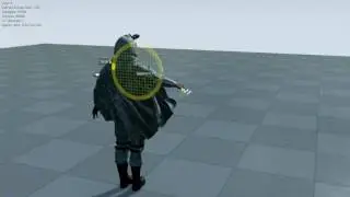 Cloth Simulation UE4 Apex Cloth
