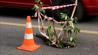 В Кинешме проваливается дорога на улице Подгорной