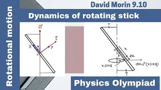 Dynamics of a rotating stick | Rotational Motion | Physics Olympiad