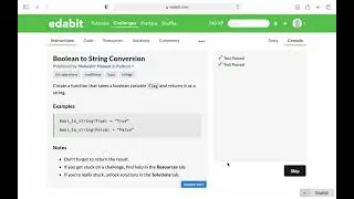 Python Function: Converting Boolean to String