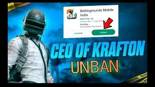 NEW BGMI UNBAN New UPDATE | Krafton CEO Unbanning BGMI Today | BGMI 2.6 New Update Download😱