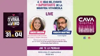 43 Congreso OIV - Entrevista con Rocío Amador - Cava Digital