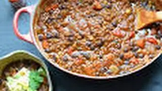 YUMMY Smoky Black Bean Chili Recipe - Hearty & Filling Easy Vegan Meal