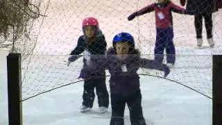 Alex learns to ice skate 1