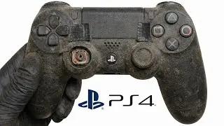 Repair & clean of my brother’s PS4 controller [ASMR]