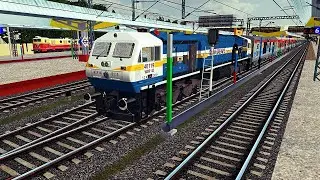 MSTS From KSR Bengaluru to Talaguppa Part2 I #train    #railway #openrails #gameplay #gaming