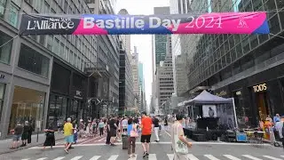 NYC Bastille Day Festival  Vintage Cars , Food & Music