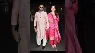 Hansika with her Husband after Marriage spotted in airport #shorts #hansika #hansikamarriage