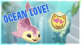 [Animal Jam] SHOWING JAMAA'S OCEANS SOME LOVE + DEN DECORATION