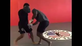 Bobby Lashely and Austin Jones Train with the AllStrike