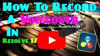 How to record a voiceover In Davinci Resolve 17 [Oversimplified]