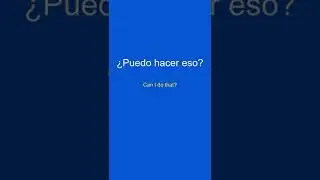Spanish Intermediate Conversation Practice