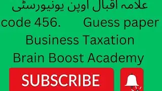456 code Business Taxation 