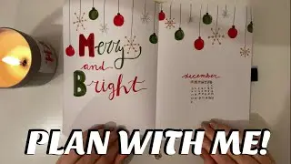 DECEMBER 2023 PLAN WITH ME | Christmas ornaments theme 🎄❤️