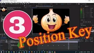 AC - Adobe After Effect CC 2019- Lesson 3: how to use position Key