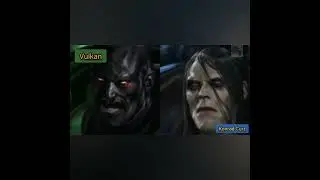 Konrad interrogates (tortures) Vulkan aboard his ship
