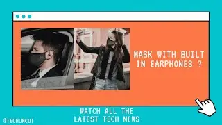 | MASKFONE is launching N-95 mask with built in earphones | Techuncut #technews #maskfone