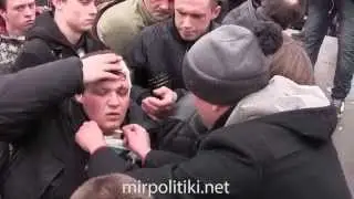 1 марта 2014 года извинение шакалов «Правого сектора»  перед харьковчанами