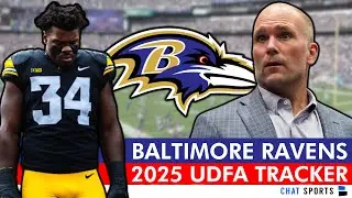 Ravens UDFA Tracker: Baltimore Ravens Sign These UDFAs After The 2025 NFL Draft Ft. Jay Higgins