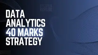 KTU Data Analytics Important Topics | S6 2019 Scheme Exam Guide