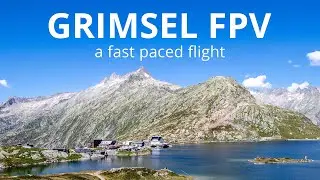 A fast paced flight - Grimsel FPV
