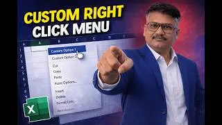 Excel VBA: Create a Custom Context Menu | Step-by-Step Tutorial
