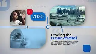 Business Company Timeline - After Effects Template