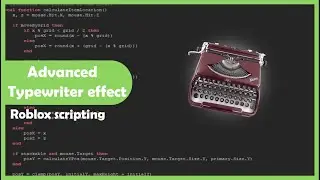 Advanced Typewriter Effect Tutorial (Roblox Studio)