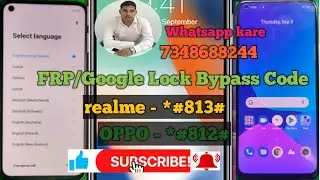 FRP/Google Lock Bypass Code - *