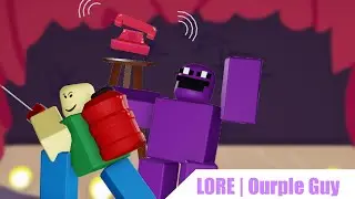 Lore | Vs Ourple Guy | Roblox FNF Animation