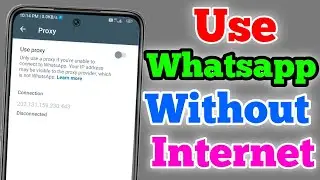 How to run whatsApp without Internet // Use Whatsapp without internet