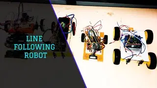 How to Make Line Following Robot? | Demo | White Line Following | Techtronic Harsh