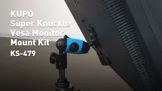 KUPO Super Knuckle VESA Monitor Mount Kit (KS-479)