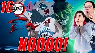 ES EL FIN? | KIMETSU NO YAIBA - Distrito Rojo TP2 16 | REACCIÓN