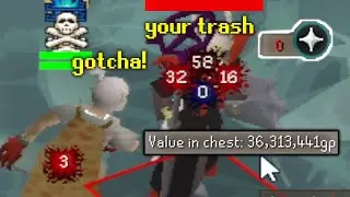 PKing Pkers who log into my world (1 hit damage)