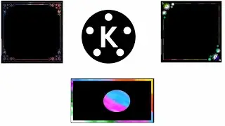 Green screen border video | border line design | kinemaster | border design all screen | editing app