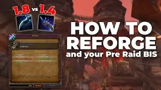 The TRUE Rogue Pre-Bis Guide with Reforge Tips & 1.4 vs 1.8 Daggers Discussion